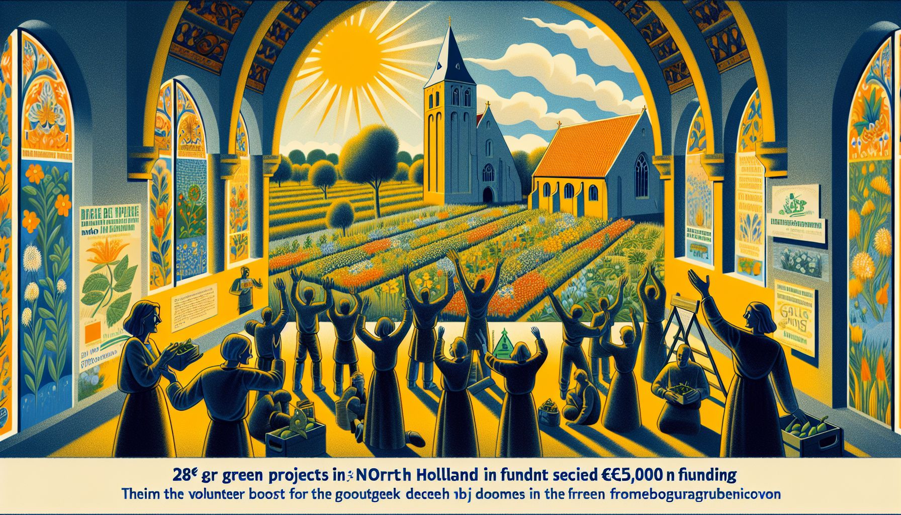 28 Green Projects in North Holland Secured €45,000 Funding