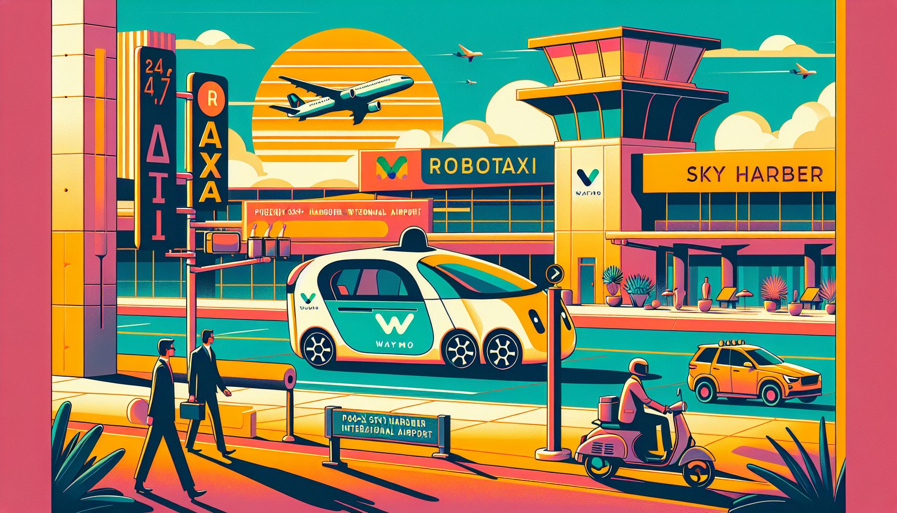 Waymo Launches 24/7 Robotaxi Service at Phoenix Airport