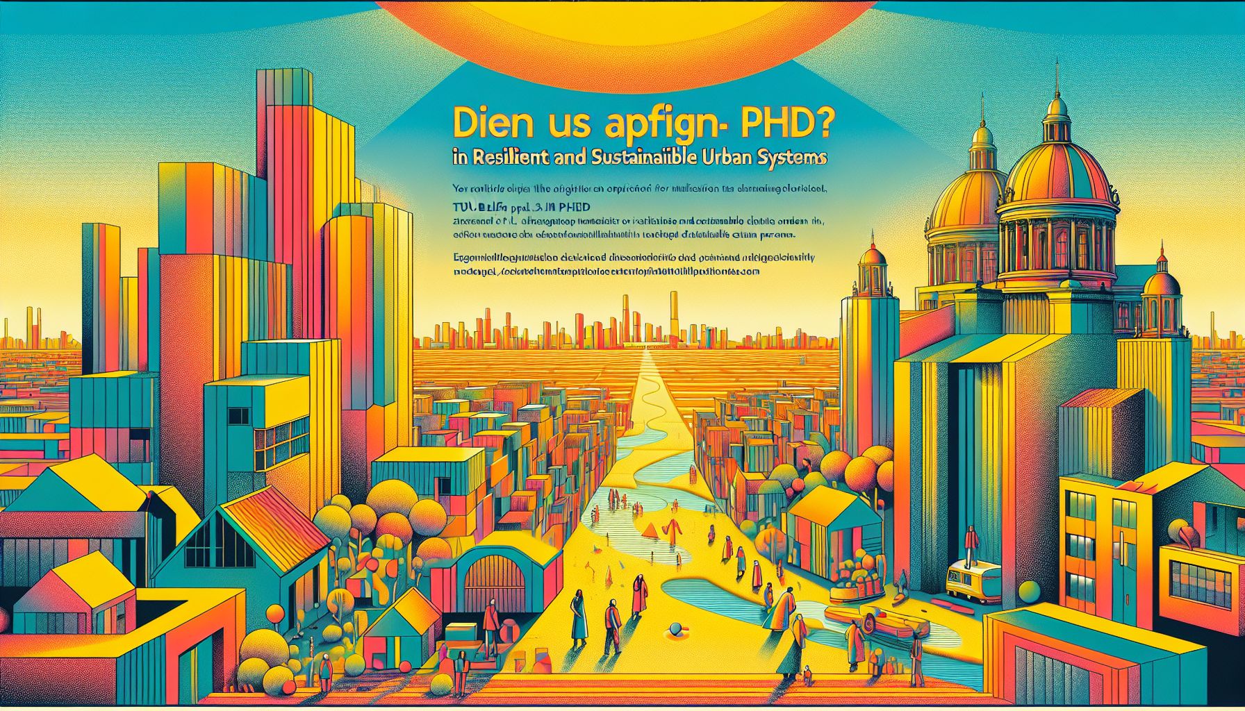 TU Delft Offers PhD in Resilient and Sustainable Urban Systems