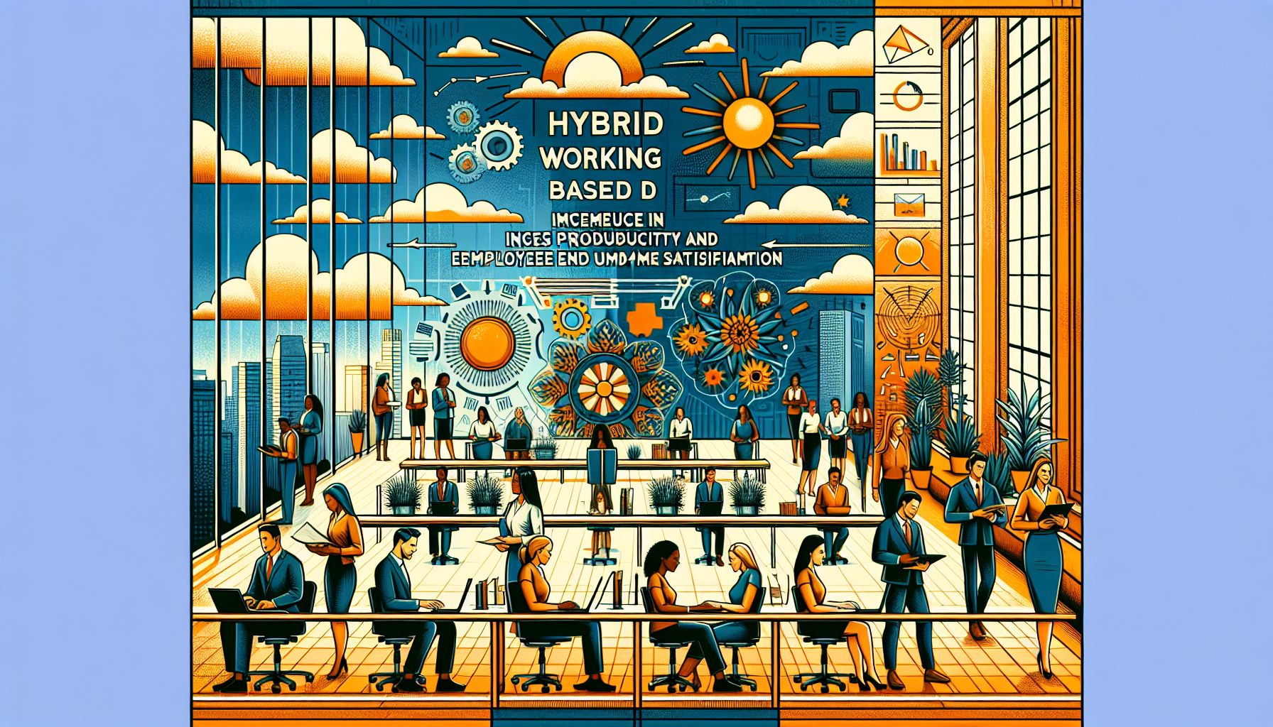 Hybrid Working Increases Productivity and Employee Satisfaction, Study Reveals