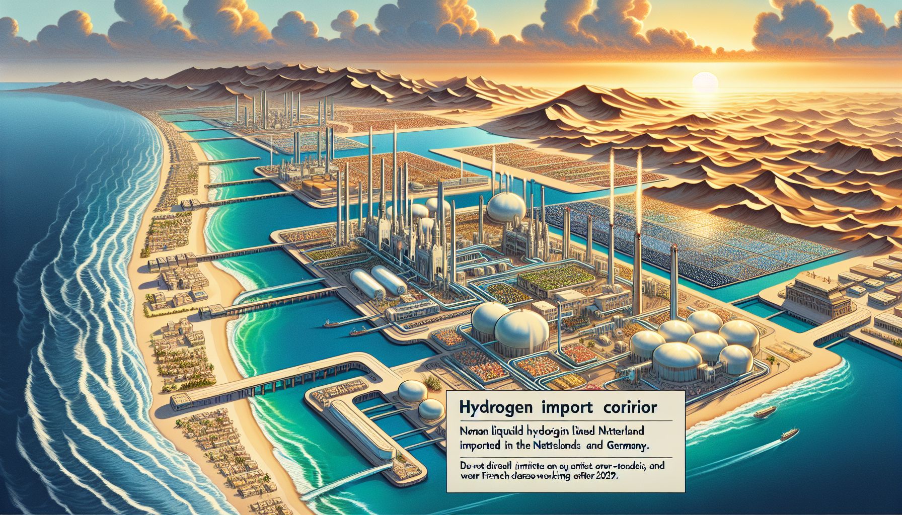 Oman, Netherlands, and Germany Establish First Hydrogen Import Corridor